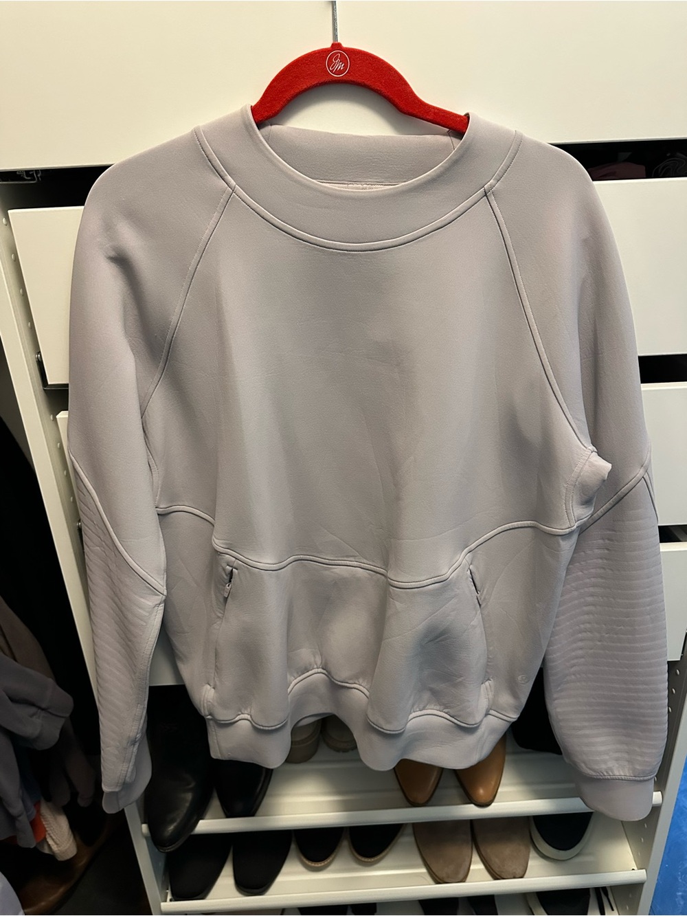 Lululemon City Sweat Crew *Spacer in Iced Iris Purple Size 10